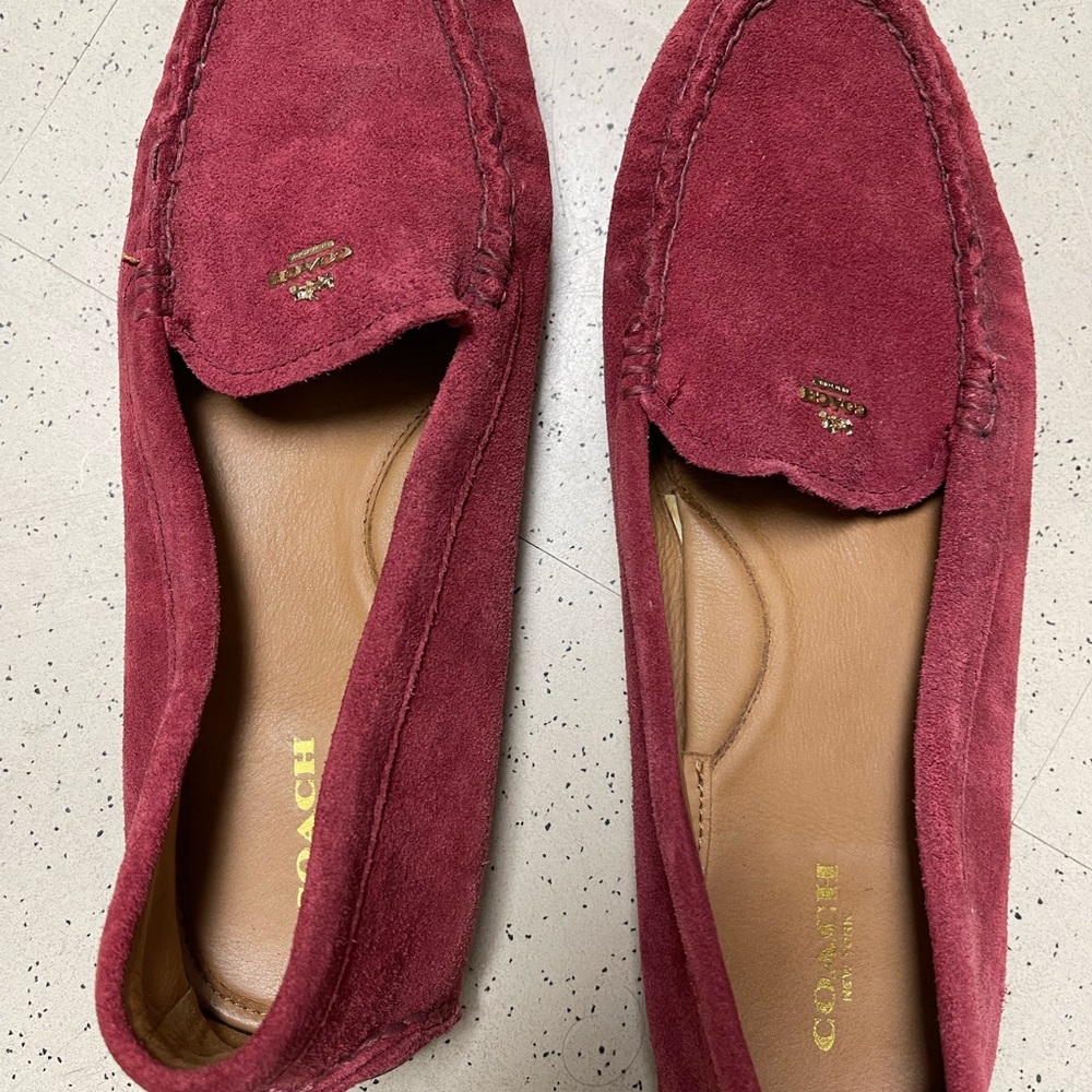 Coach loafers size 10